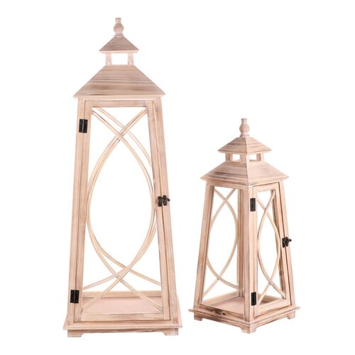 Portimao fa lámpáskészlet, 2 db, barna