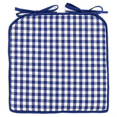 Siedzisko Kostka, niebieskie, 40 x 40 cm