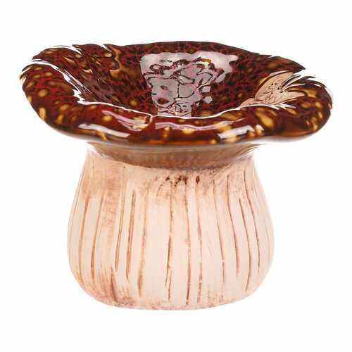 Keramična pijačka Houba tiger, 17 x 12 x 17 cm,keramika