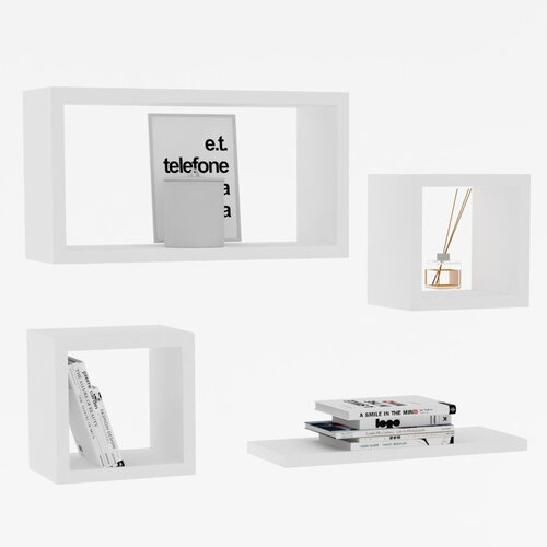 Babi White polc, 4 db