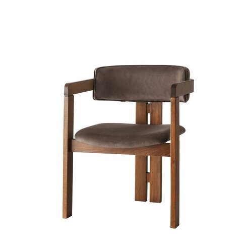 Krzesło do jadalni CO Dark Brown and Walnut