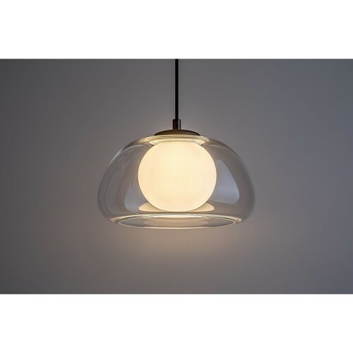 Rabalux 72274 moderní závěsný lustr Elowen, čirá, G9, 1x max. 5W