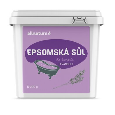 Allnature Epsom Salz Lavendel, 5 kg