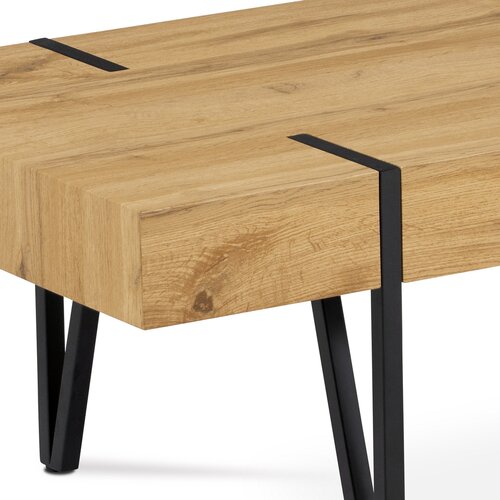 Couchtisch 110 x 60 cm, Wildeiche