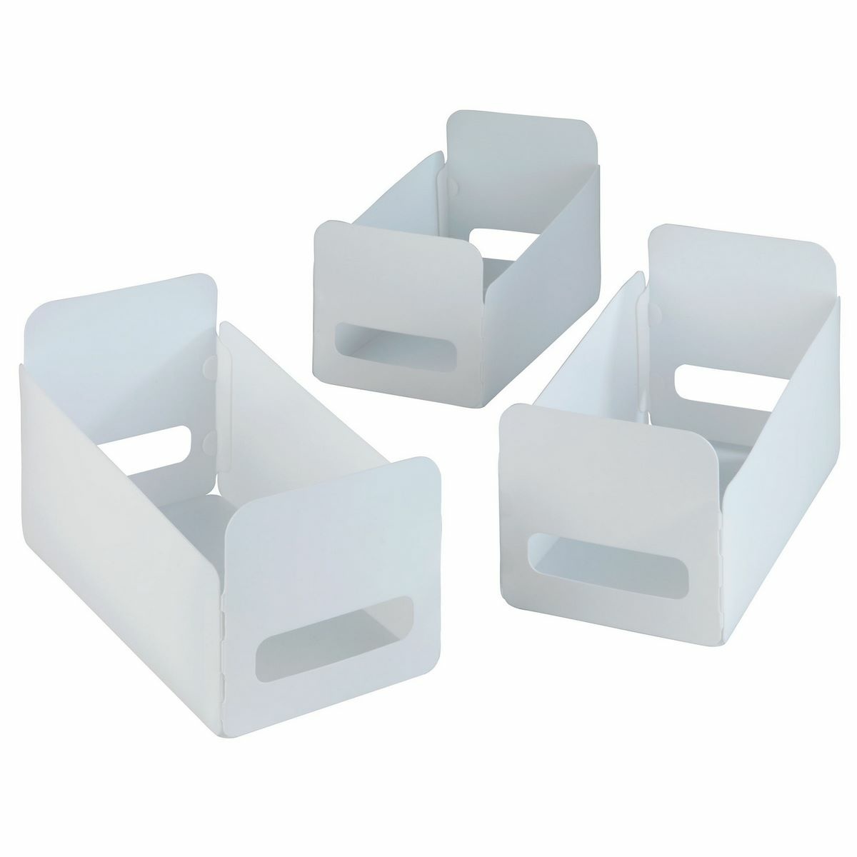 Set 3 organizatoare pliabile Wenko , 30 x 18 x 15cm