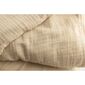 Lenjerie de pat din muselină MATEX maro deschis ,140 x 200 cm, 70 x 90 cm