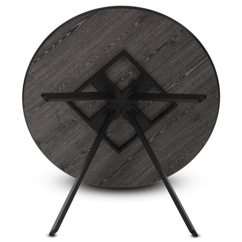 Runder Esstisch R5010 GREY, graue Eiche