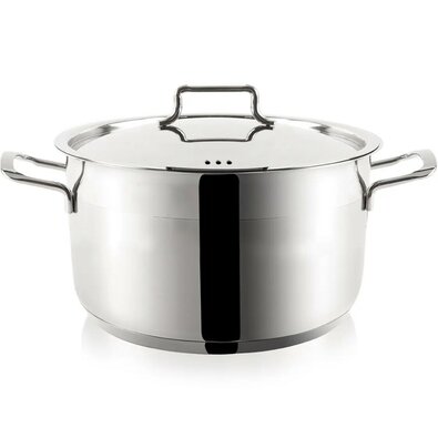 Oală din oțel inoxidabil cu capac Orion Anett8,2 l