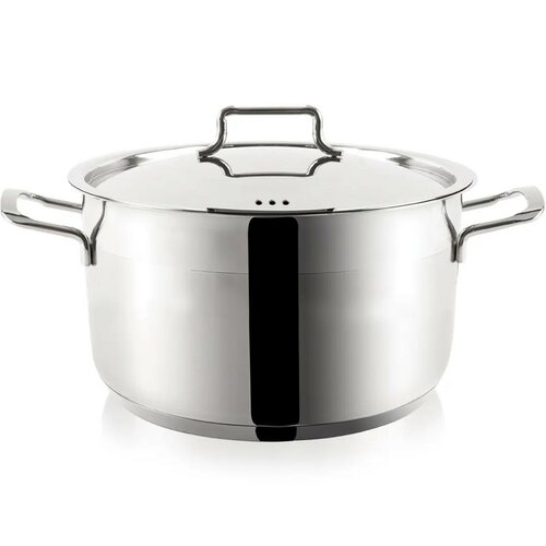 Orion Edelstahlkasserolle mit Deckel Anett 8,2 l