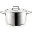 Orion Edelstahlkasserolle mit Deckel Anett 8,2 l
