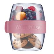 Westmark Dvodelna posoda za malico MINI, 400 ml,roza