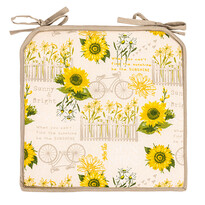 Pernă scaun Floarea soarelui, 40 x 40 cm Pernă scaun Floarea soarelui, 40 x 40 cm