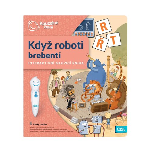 Kouzelné čtení Kniha Když roboti brebentí