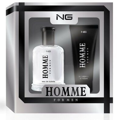 NG Geschenkset für Männer Homme for menschwarz,