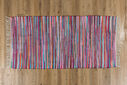 Ručne tkaný koberec farebná, 40 x 60 cm