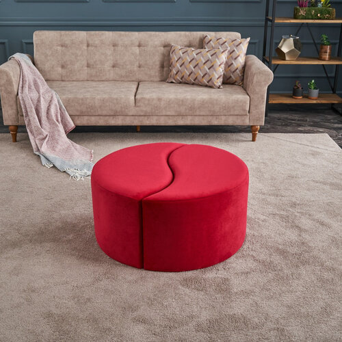 Stolička Alis Pouf Red