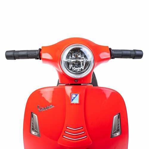 Baby Mix Elektryczny motocykl dla dzieci Vespa, czerwony