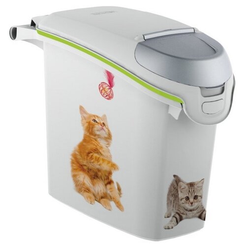 Curver Recipient din plastic pentru hrana animalelor Cat, 6 kg