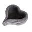 Dekoracja pogrzebowa Doniczka betonowa Serce, 20 x 8,5 x 18,5 cm