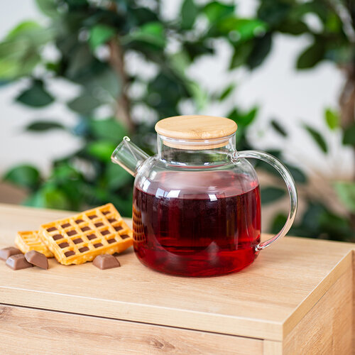 4Home Teekanne Bamboo Hot&Cool, 1,2 l