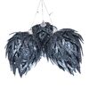 Komplet božičnih okraskov Sparkle blue, premer 8cm, 3 kos