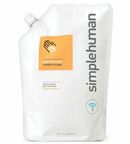 Simplehuman Vlažilno penasto milo 828 ml,mandarina