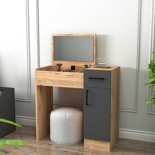 Kosmetiktisch Inci Anthracite