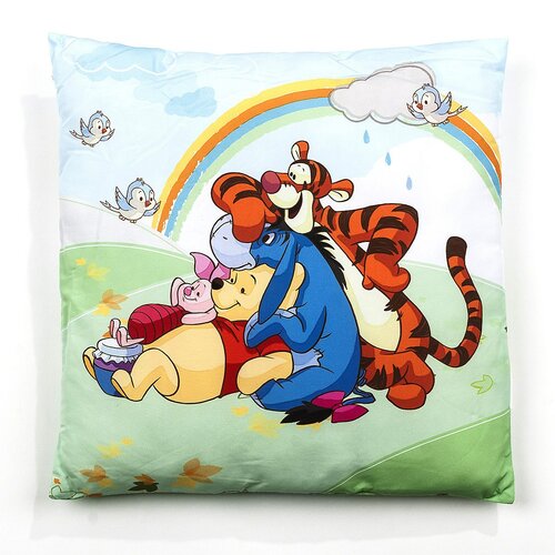 Poduszka – jasiek z Kubusiem Puchatkiem i jego przyjaciele, 40 x 40 cm