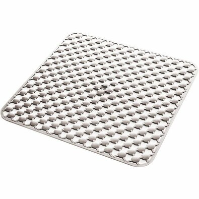 GEDY 97535302 Geo podložka do sprchového koutu sprotiskluzem, 53 x 53 cm, bílá