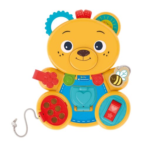 Clementoni Montessori Didactic Teddy Bear, 29 x 35x 5,5 cm