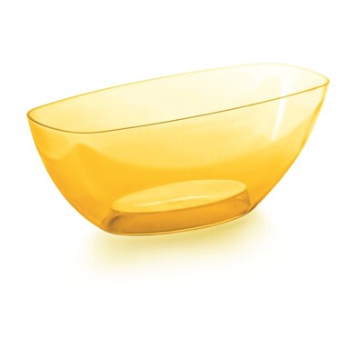 Coubi dekoratív tál, sárga, 36 cm