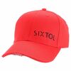 Șapcă cu LED Sixtol B-CAP 25lm, USB, uni, roșu