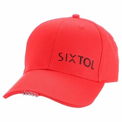 Casquette Baseball SIXTOL B Avec LED - Lumière Intégrée USB - Pour Camping, Pêche, Sport - Taille Universelle - 58 Cm