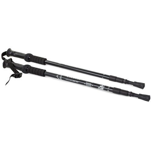 Bastoane de mers pe jos Nordic walking antishock,negru