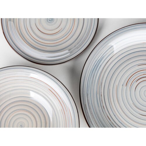 Set de masă Banquet 30 piese Spiral Grey