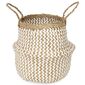 Compactor Prírodný košík z morskej trávy a papiera Belly S, skladací, 27 x 26 cm