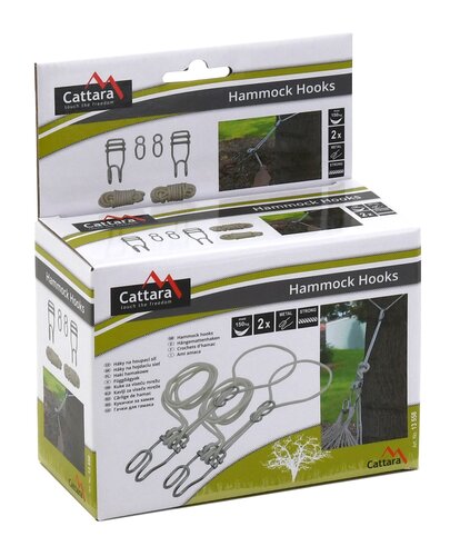 Set de agățat hamac Cattara, 2 buc
