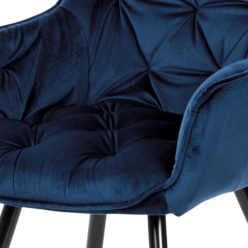 Esszimmerstuhl-Set DCH-421 BLUE4, 2 Stück