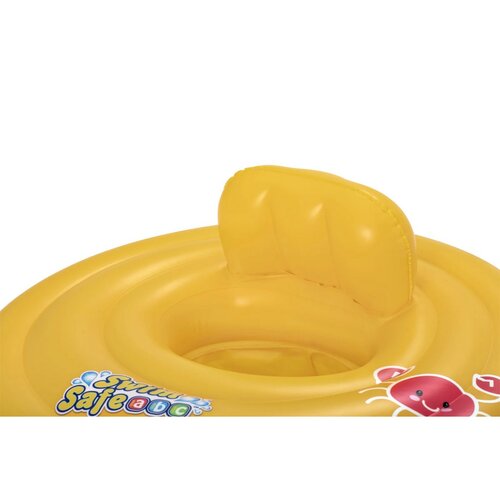 Bestway Napihljiv sedežni obroč z naslonom, premer69 cm