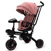 Baby Mix Rowerek trójkołowy dla dzieci Peony EVA, różowy