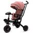 Baby Mix Triciclu pentru copii Peony EVA, roz