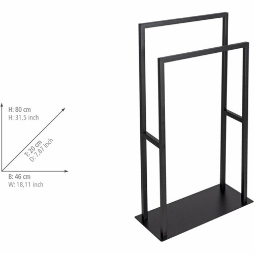 Wenko Kovový stojan na ručníky RIVALTANA
