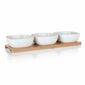 Banquet Набір мисок BRILLANTE Bamboo, 33 x 9,7 x 4,7 см