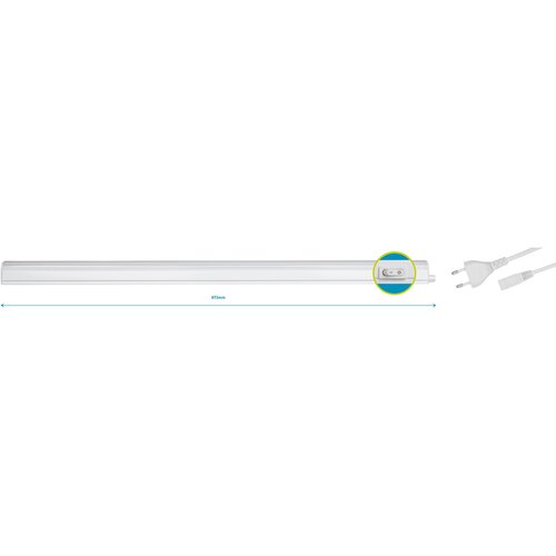 Retlux RLL 509 Liniowa oprawa LED z rurką T5,zimna biel, 87,3 cm