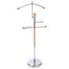 Stummer Diener ABD-1278 CR Chrom/Eiche, 112 cm