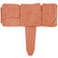 4Home Zahradní palisáda - obrubník Terracotta,2,5 m