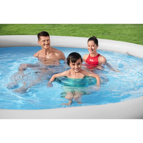 Bestway Aufblasbarer Pool Fast Set, 367 x 76 cm