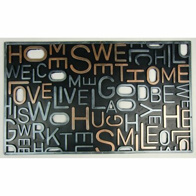 Гумовий килимок для дверей Font, 47 x 75 см