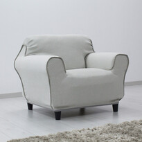 Натяжний чохол для крісла IRPIN сірий, 70-110 см