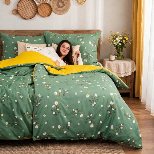 4Home Meadow pamut ágyneműhuzat, 220 x 200 cm, 2 ks 70 x 90 cm